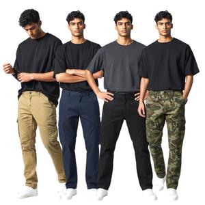 Mens Military Combat Work Trousers Camouflage Cargo Camo Army Casual Pant